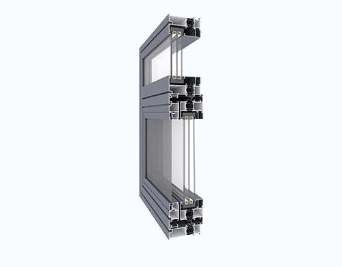 WJM88系統(tǒng)內外平框雙內開窗